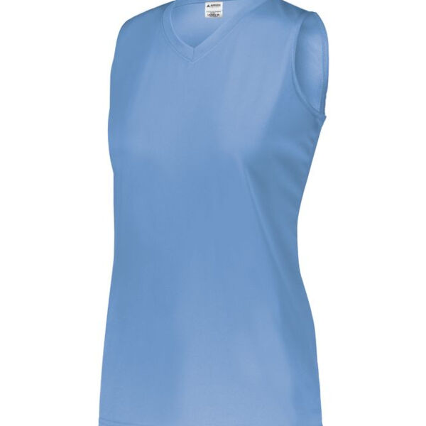 Girls Attain Wicking Sleeveless Jersey Thumbnail