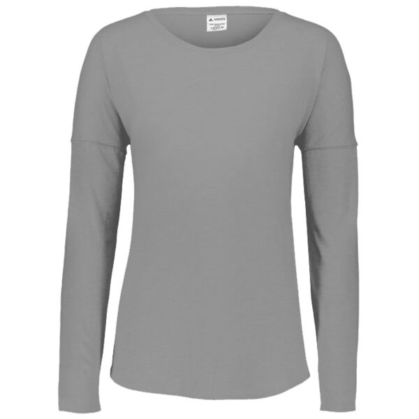 Ladies Lux Tri-Blend Long Sleeve Tee Thumbnail