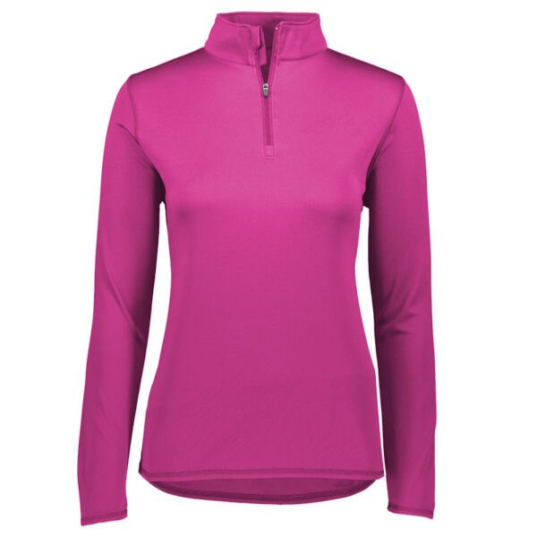 Ladies Attain Wicking 1/4 Zip Pullover Thumbnail