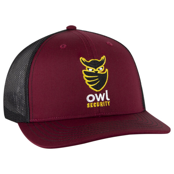 OTTO CAP® 6 Panel Mid Profile Mesh Back Trucker Hat Thumbnail