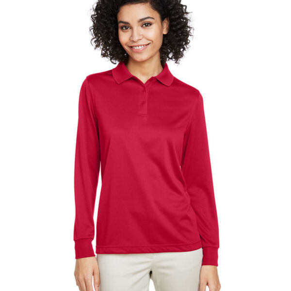 Ladies' Advantage Snag Protection Plus IL Long Sleeve Polo Thumbnail