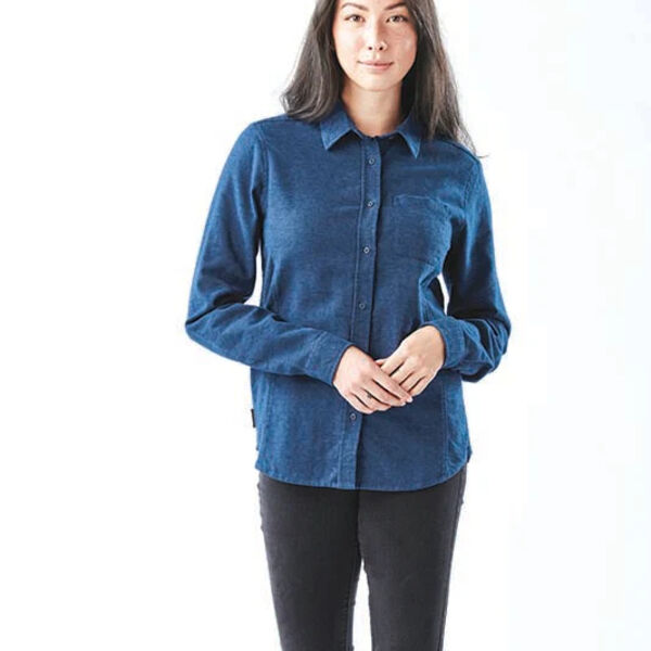 WOMEN'S DOCKYARD LONG SLEEVE TWILL SHIRT Thumbnail