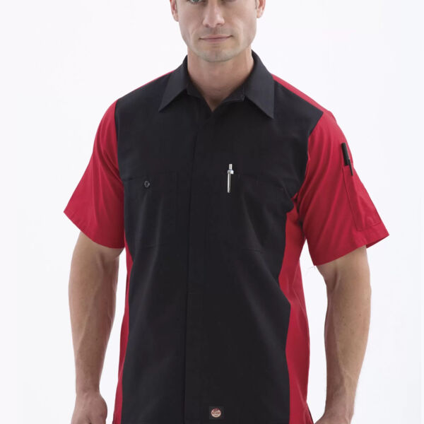 RED KAP® SHORT SLEEVE WOVEN CREW SHIRT Thumbnail