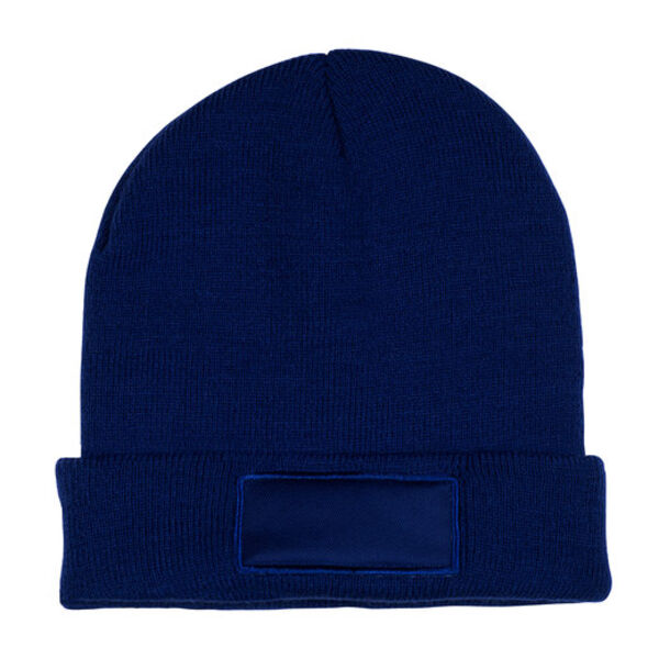 Knit Beanie With Patch Thumbnail