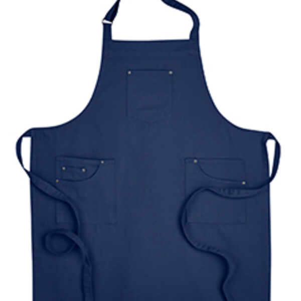 Unisex Cotton Chino Bib Apron Thumbnail