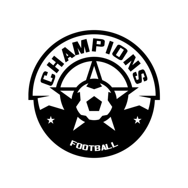 Champions Football logo template Thumbnail