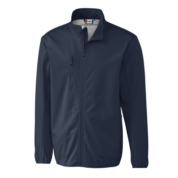 Clique Trail Eco Stretch Softshell Full Zip Mens Jacket Thumbnail