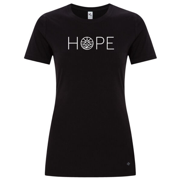 HC- KOI® ELEMENT RING SPUN BLEND LADIES' TEE. Thumbnail