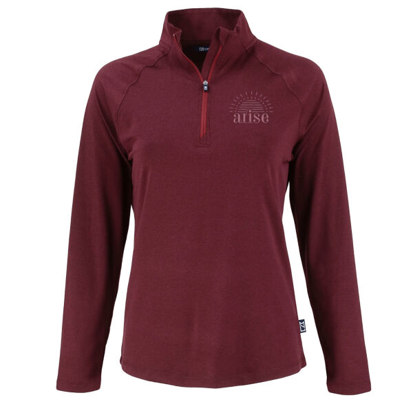 Arise Long Sleeve Zipper Polo Thumbnail